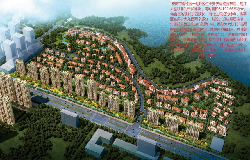 安慶碧桂園一期D區(qū)二標(biāo)段、一標(biāo)段工程
